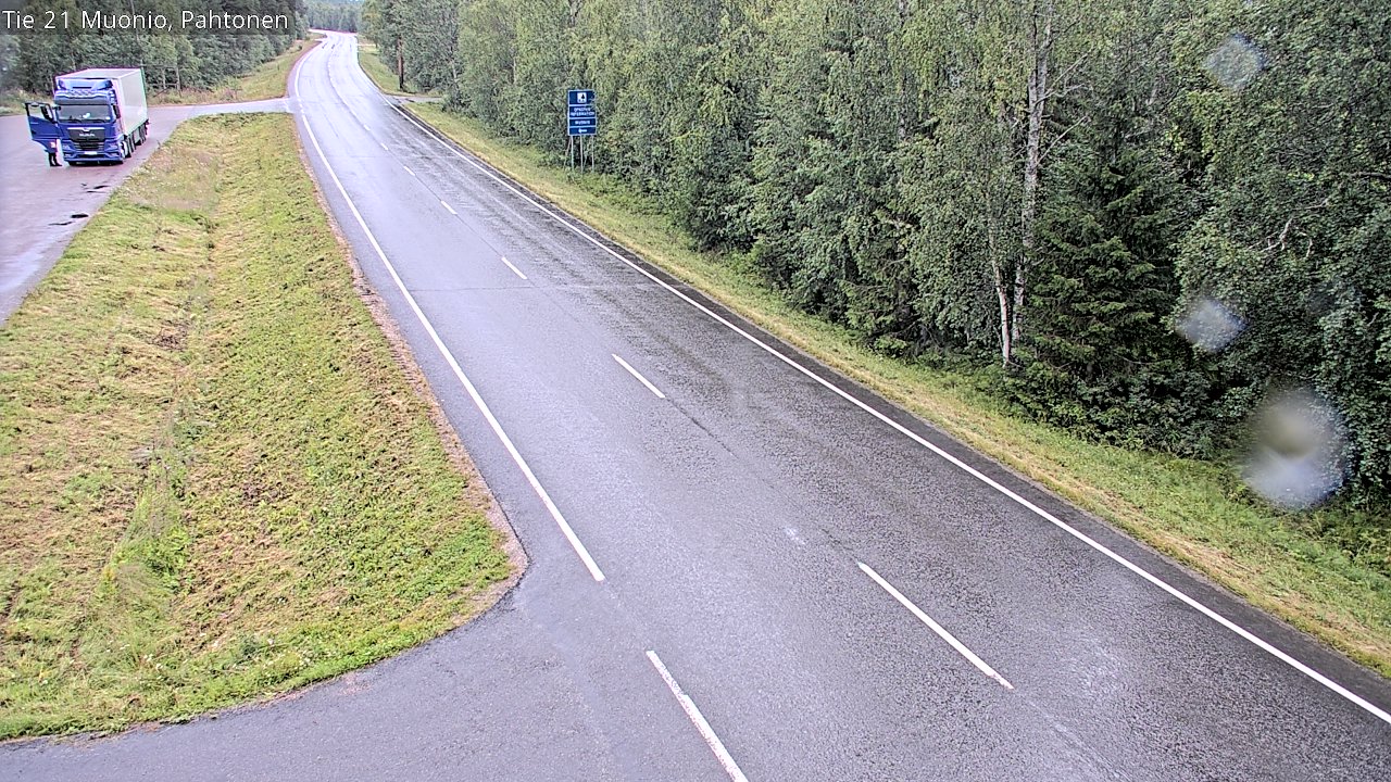 Kelikamerat Kuva Tie 21 Muonio Pahtonen, Muonio, Lappi