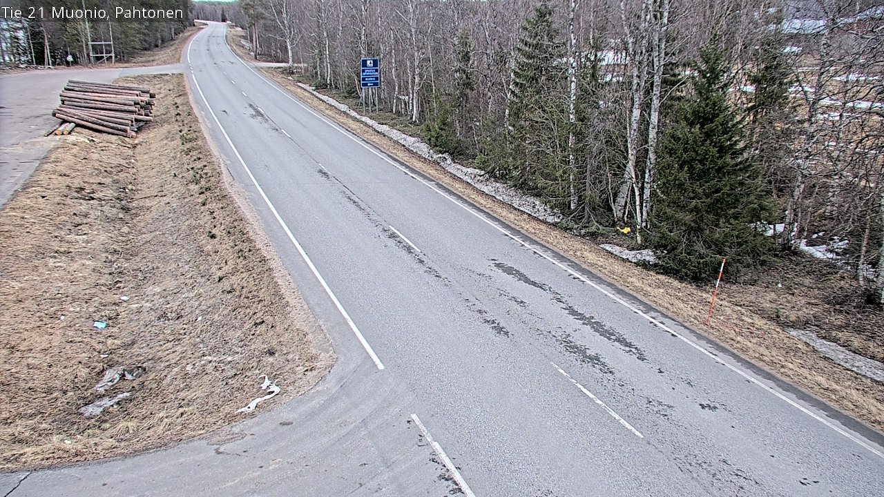Kelikamerat Kuva Tie 21 Muonio Pahtonen, Muonio, Lappi
