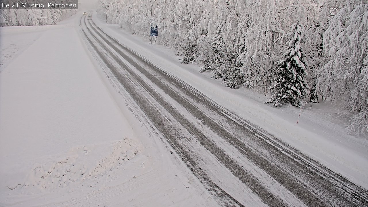 Kelikamerat Kuva Tie 21 Muonio Pahtonen, Muonio, Lappi