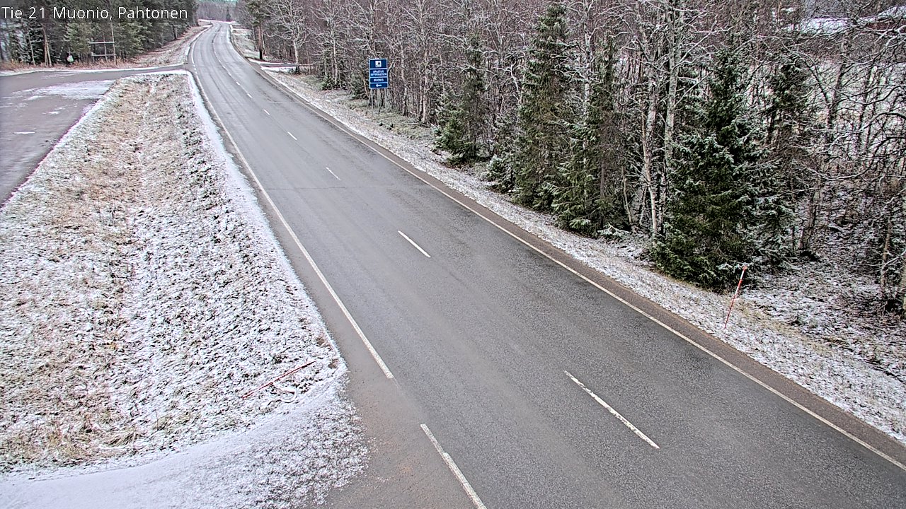 Kelikamerat Kuva Tie 21 Muonio Pahtonen, Muonio, Lappi