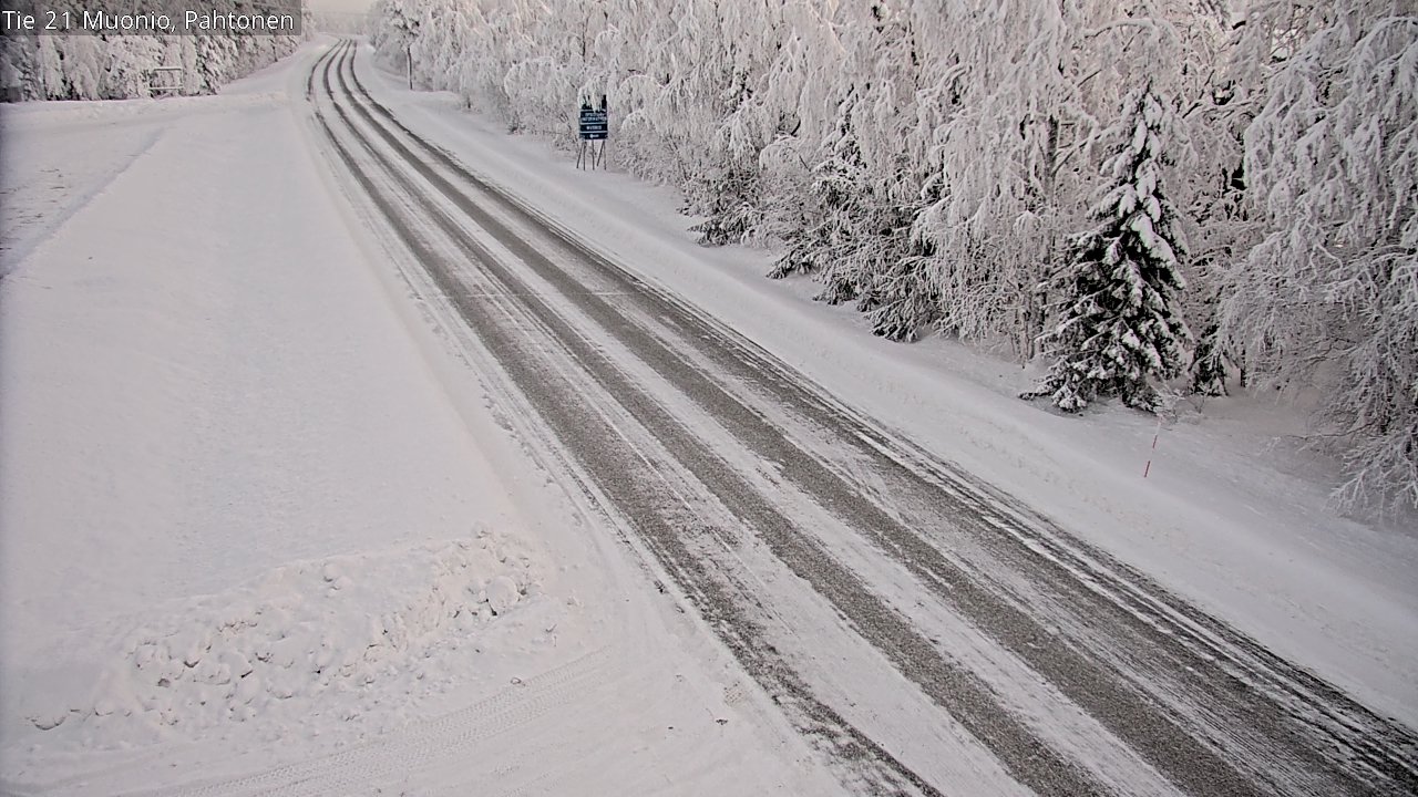 Kelikamerat Kuva Tie 21 Muonio Pahtonen, Muonio, Lappi