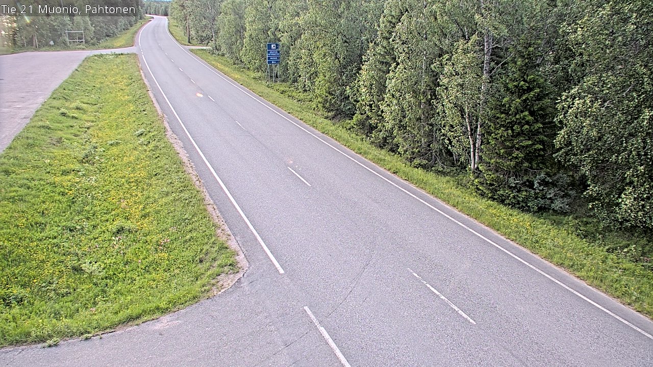 Kelikamerat Kuva Tie 21 Muonio Pahtonen, Muonio, Lappi