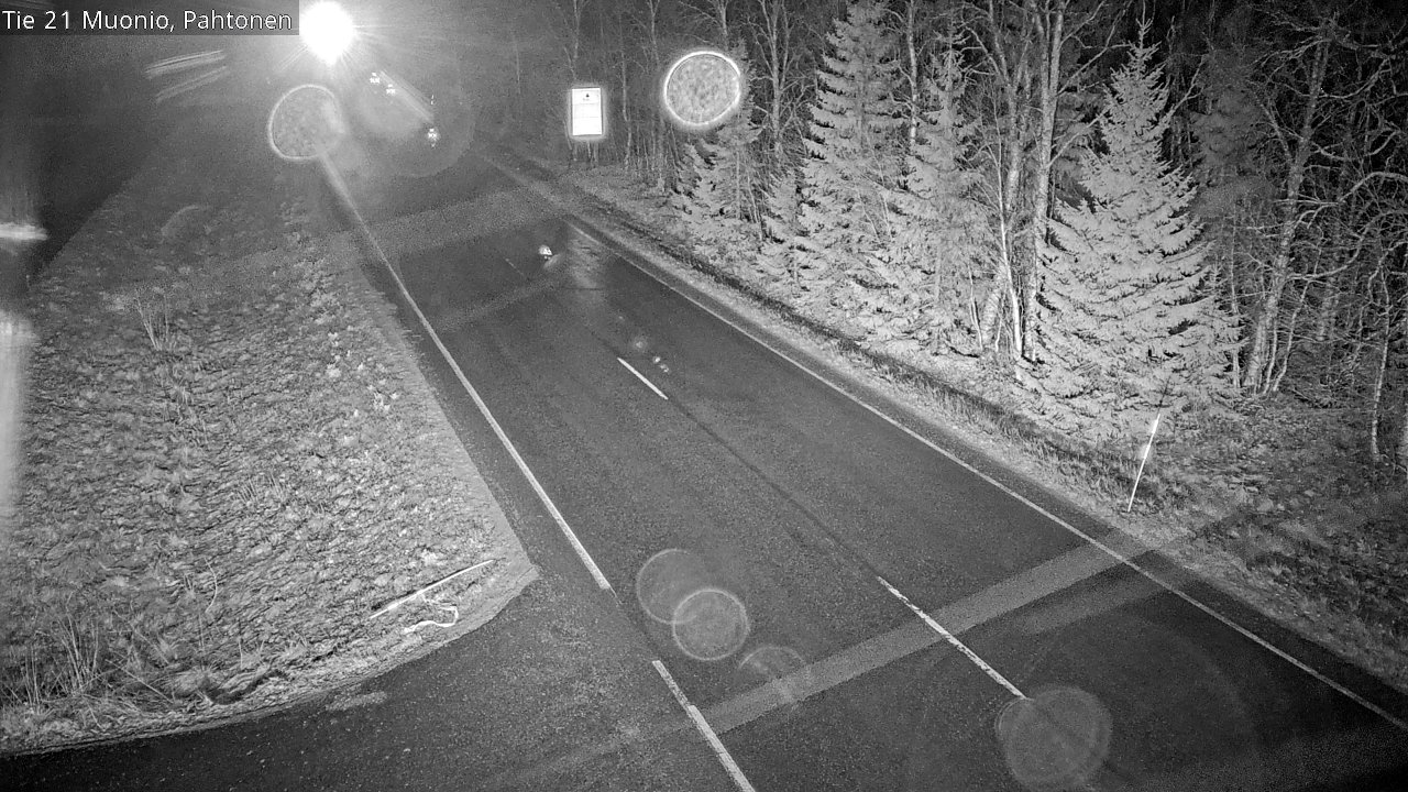 Kelikamerat Kuva Tie 21 Muonio Pahtonen, Muonio, Lappi