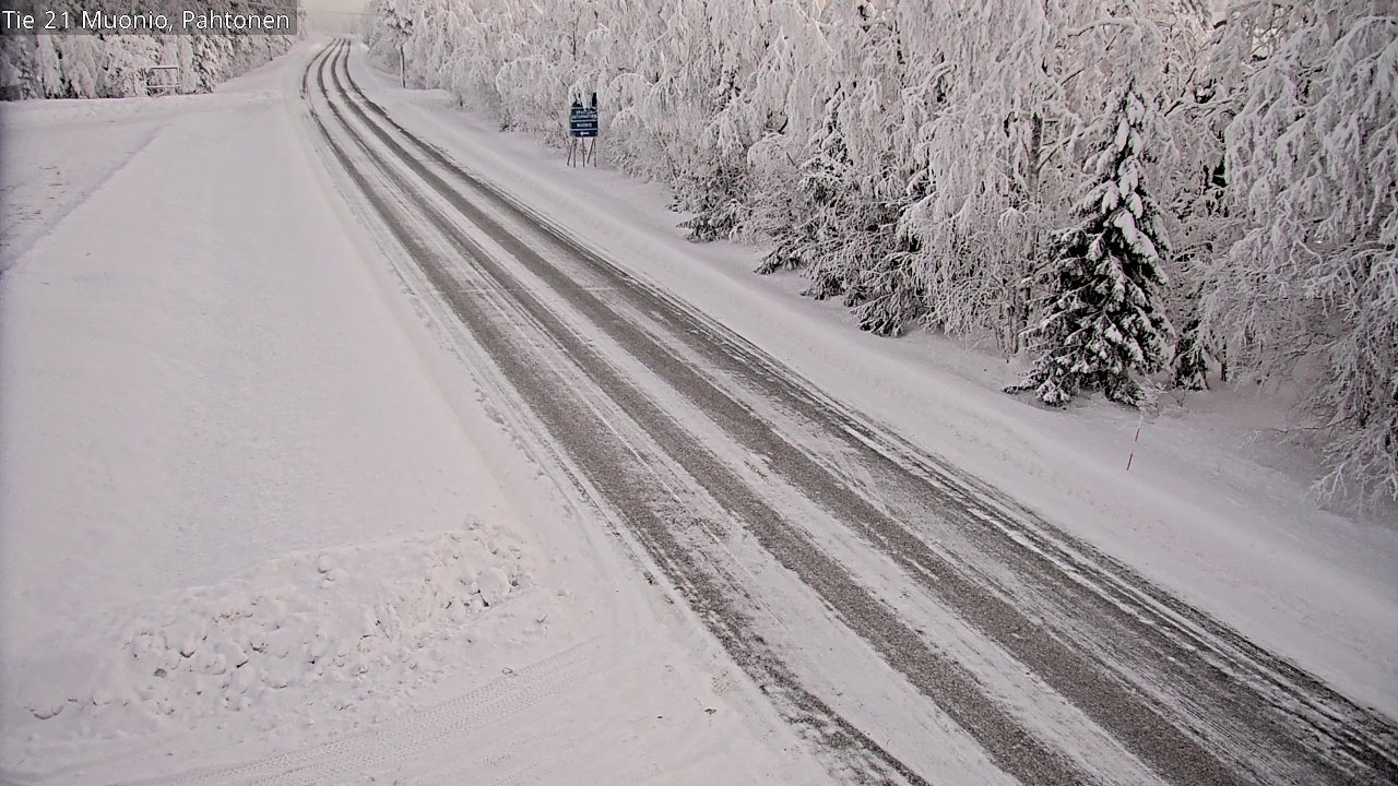 Kelikamerat Kuva Tie 21 Muonio Pahtonen, Muonio, Lappi