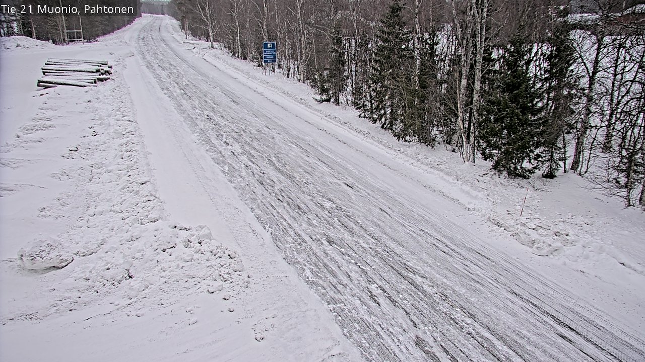 Kelikamerat Kuva Tie 21 Muonio Pahtonen, Muonio, Lappi