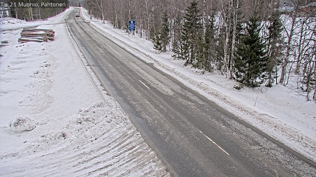 Kelikamerat Kuva Tie 21 Muonio Pahtonen, Muonio, Lappi