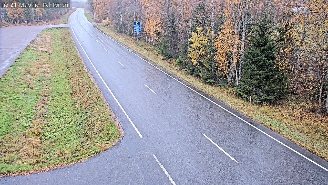 Kelikamerat Kuva Tie 21 Muonio Pahtonen, Muonio, Lappi