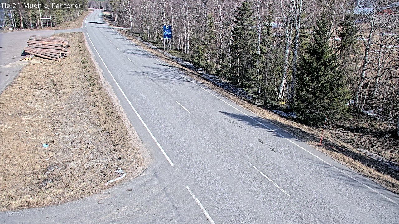 Kelikamerat Kuva Tie 21 Muonio Pahtonen, Muonio, Lappi