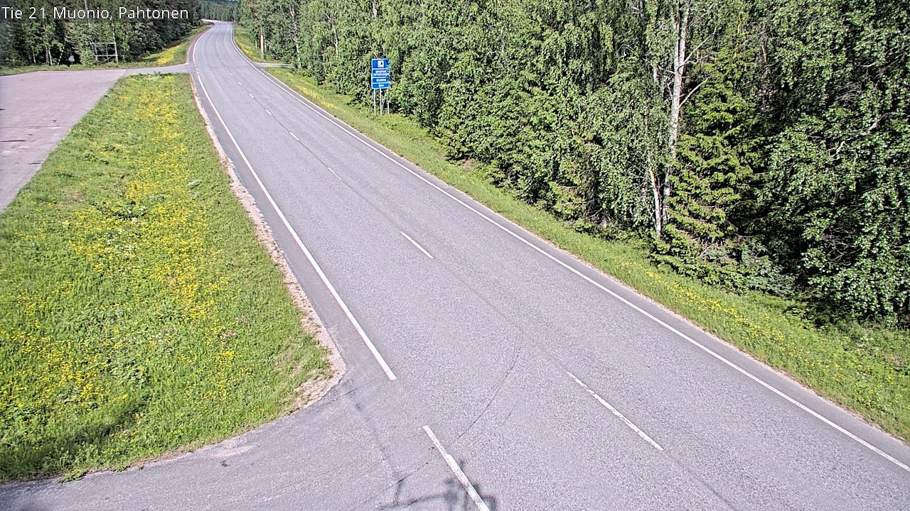 Kelikamerat Kuva Tie 21 Muonio Pahtonen, Muonio, Lappi