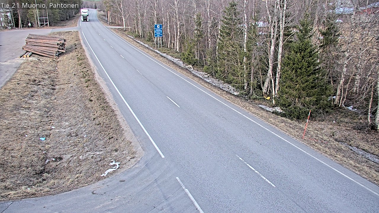 Kelikamerat Kuva Tie 21 Muonio Pahtonen, Muonio, Lappi