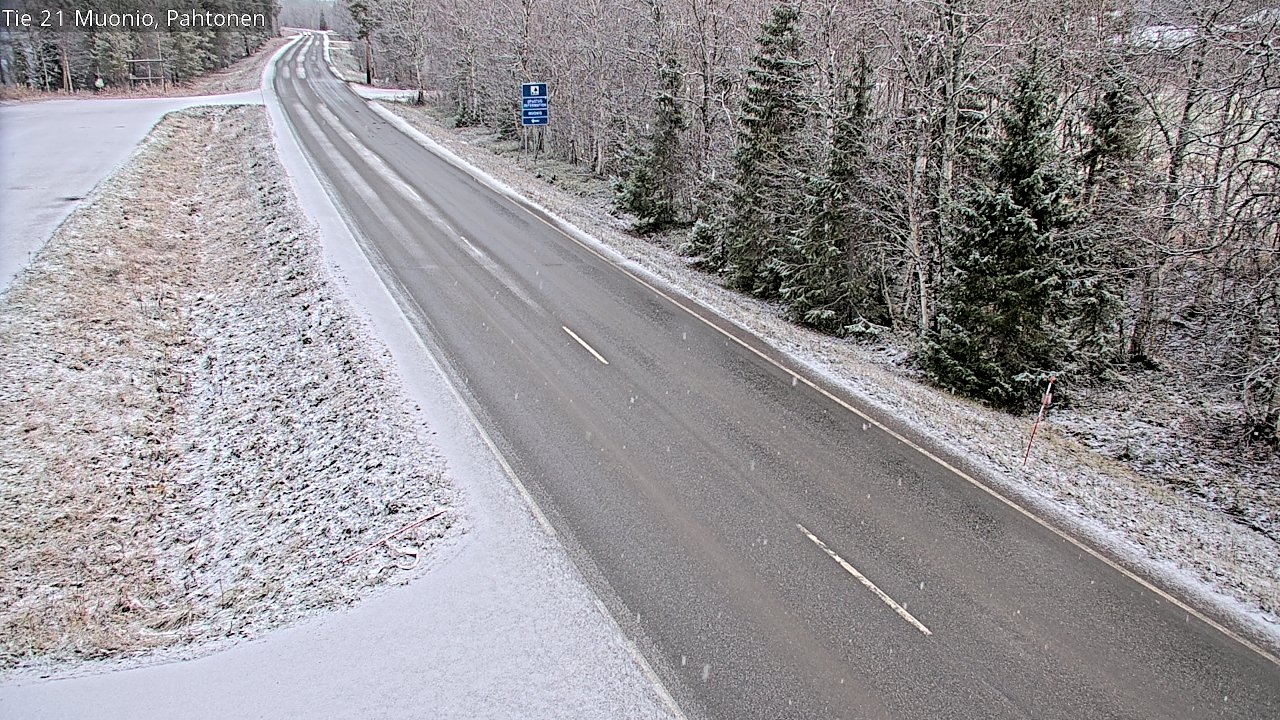 Kelikamerat Kuva Tie 21 Muonio Pahtonen, Muonio, Lappi