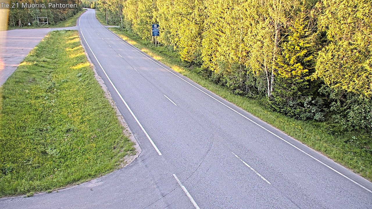 Kelikamerat Kuva Tie 21 Muonio Pahtonen, Muonio, Lappi