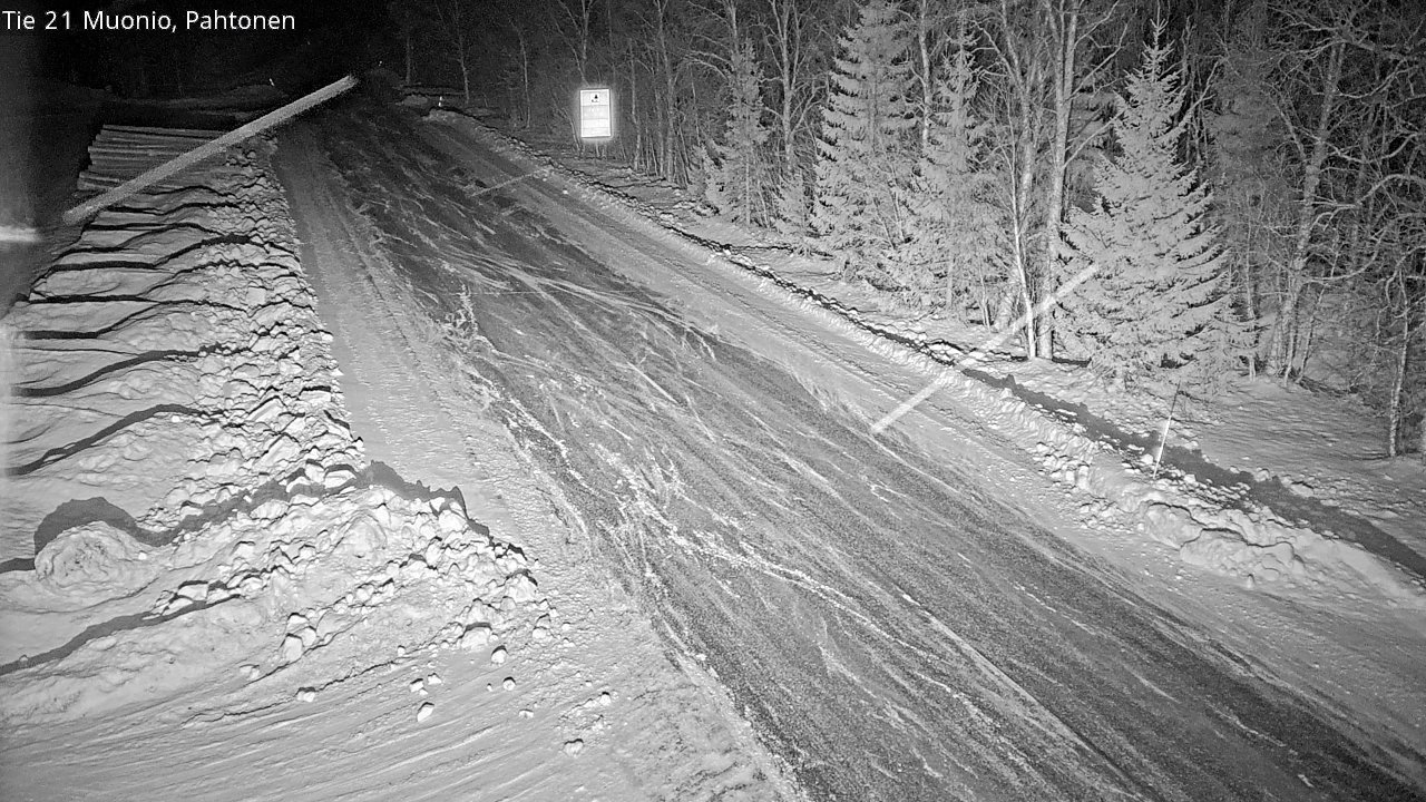 Kelikamerat Kuva Tie 21 Muonio Pahtonen, Muonio, Lappi