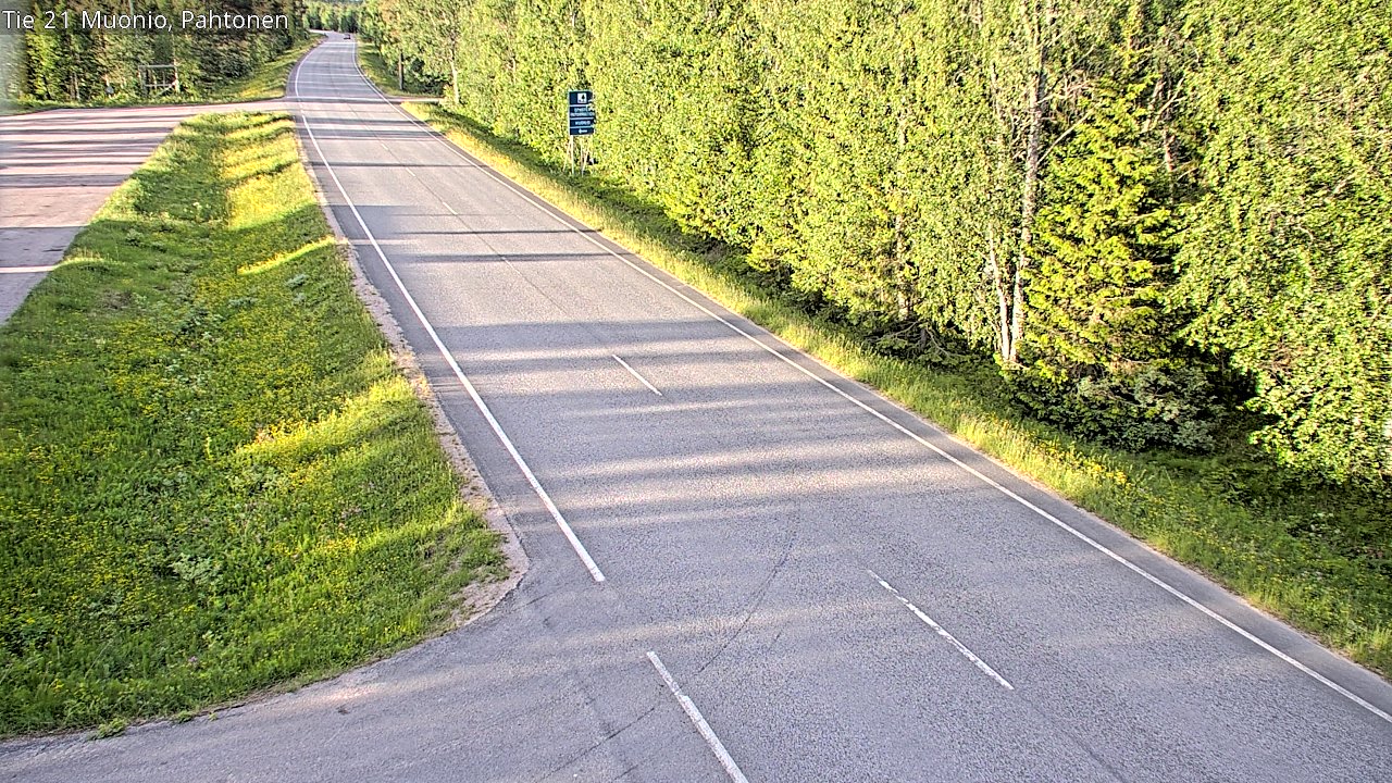 Kelikamerat Kuva Tie 21 Muonio Pahtonen, Muonio, Lappi