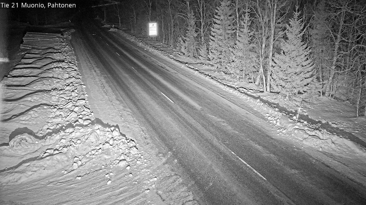 Kelikamerat Kuva Tie 21 Muonio Pahtonen, Muonio, Lappi