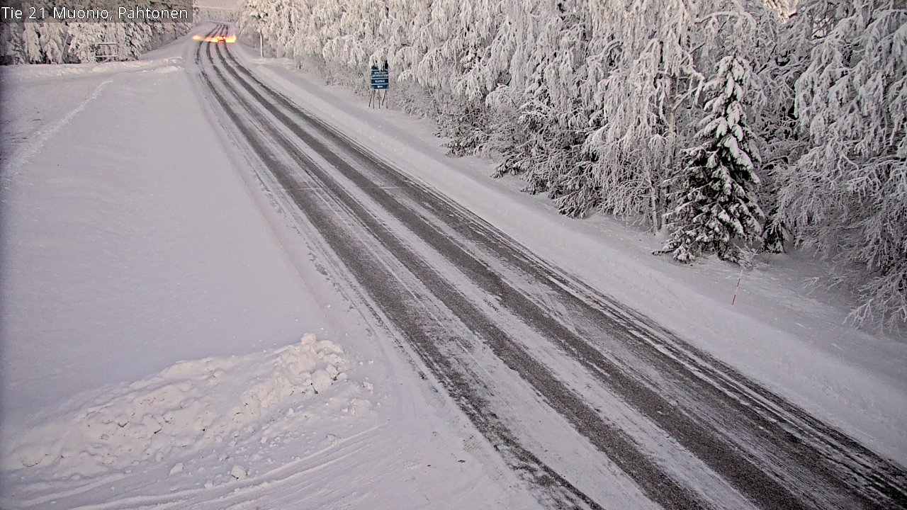 Kelikamerat Kuva Tie 21 Muonio Pahtonen, Muonio, Lappi