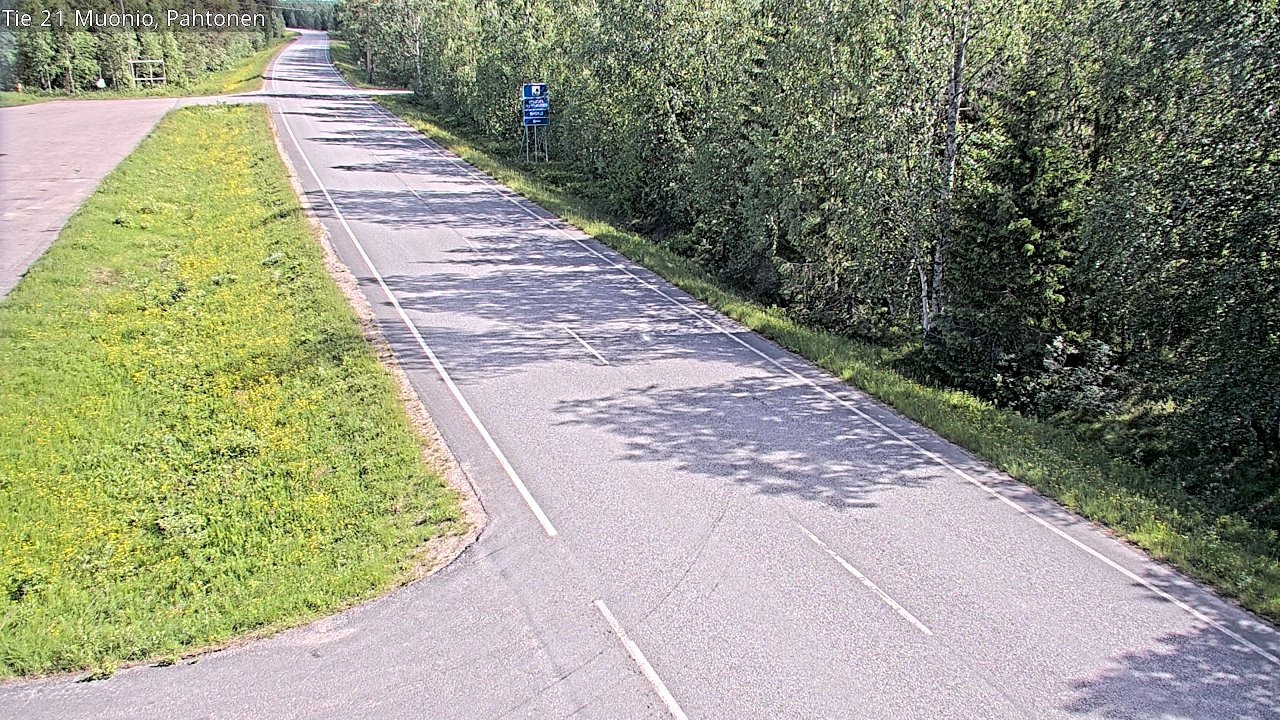Kelikamerat Kuva Tie 21 Muonio Pahtonen, Muonio, Lappi