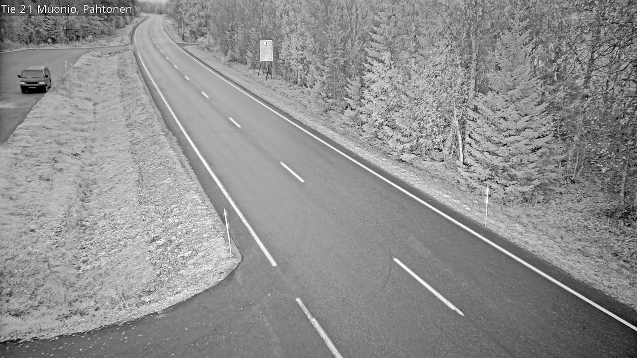 Kelikamerat Kuva Tie 21 Muonio Pahtonen, Muonio, Lappi