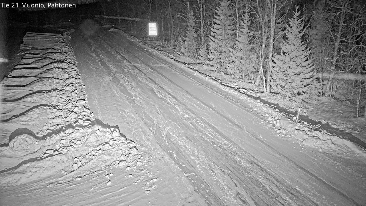 Kelikamerat Kuva Tie 21 Muonio Pahtonen, Muonio, Lappi