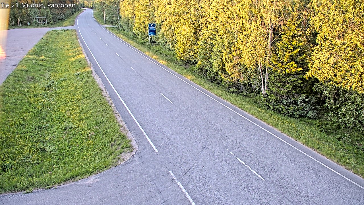Kelikamerat Kuva Tie 21 Muonio Pahtonen, Muonio, Lappi