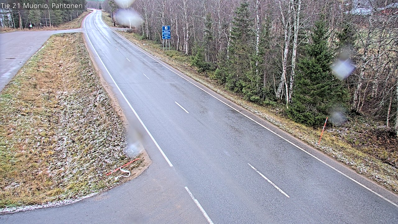 Kelikamerat Kuva Tie 21 Muonio Pahtonen, Muonio, Lappi