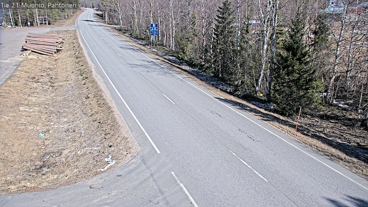 Kelikamerat Kuva Tie 21 Muonio Pahtonen, Muonio, Lappi