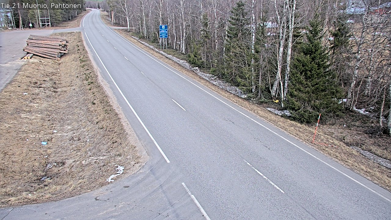 Kelikamerat Kuva Tie 21 Muonio Pahtonen, Muonio, Lappi
