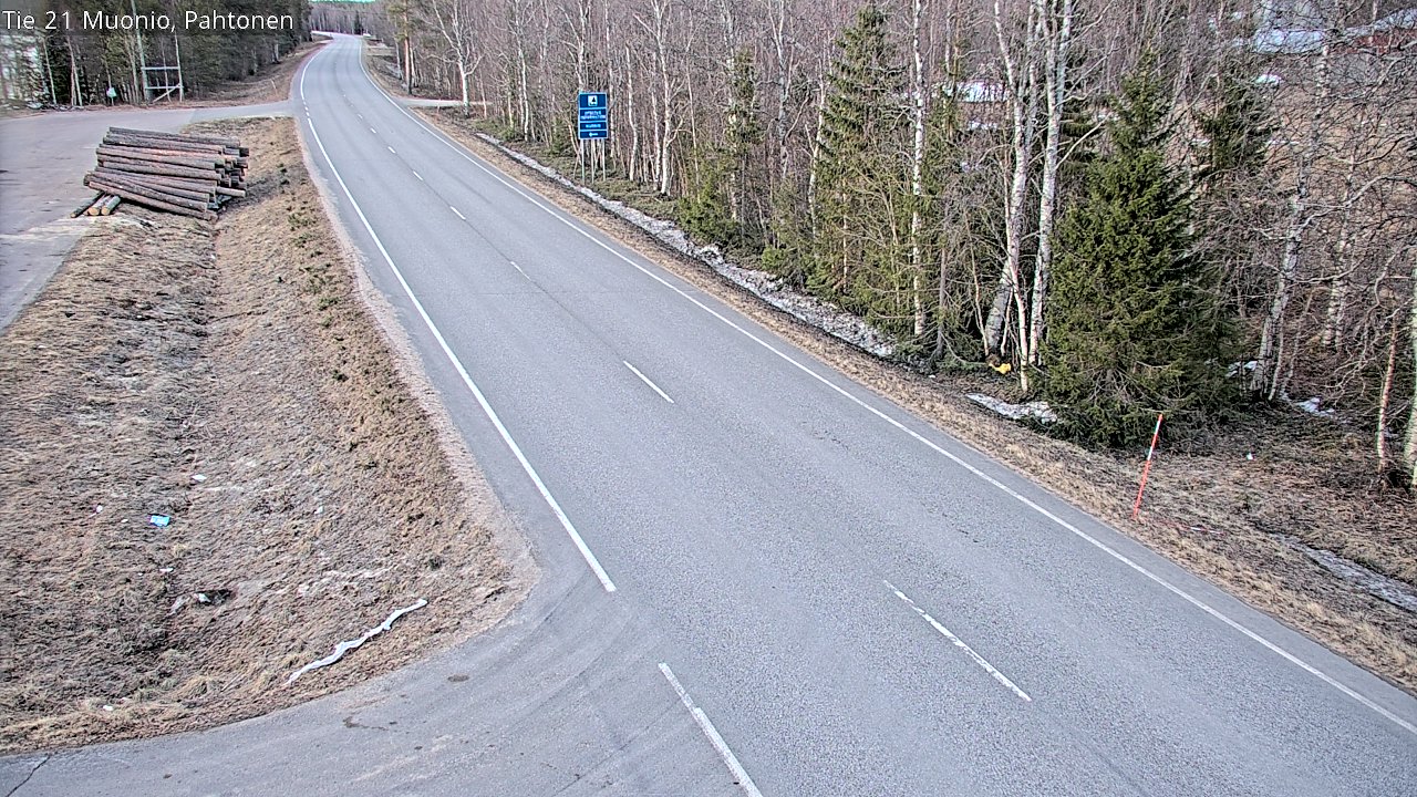 Kelikamerat Kuva Tie 21 Muonio Pahtonen, Muonio, Lappi