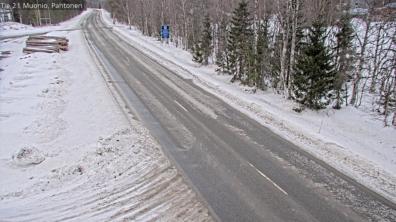 Kelikamerat Kuva Tie 21 Muonio Pahtonen, Muonio, Lappi
