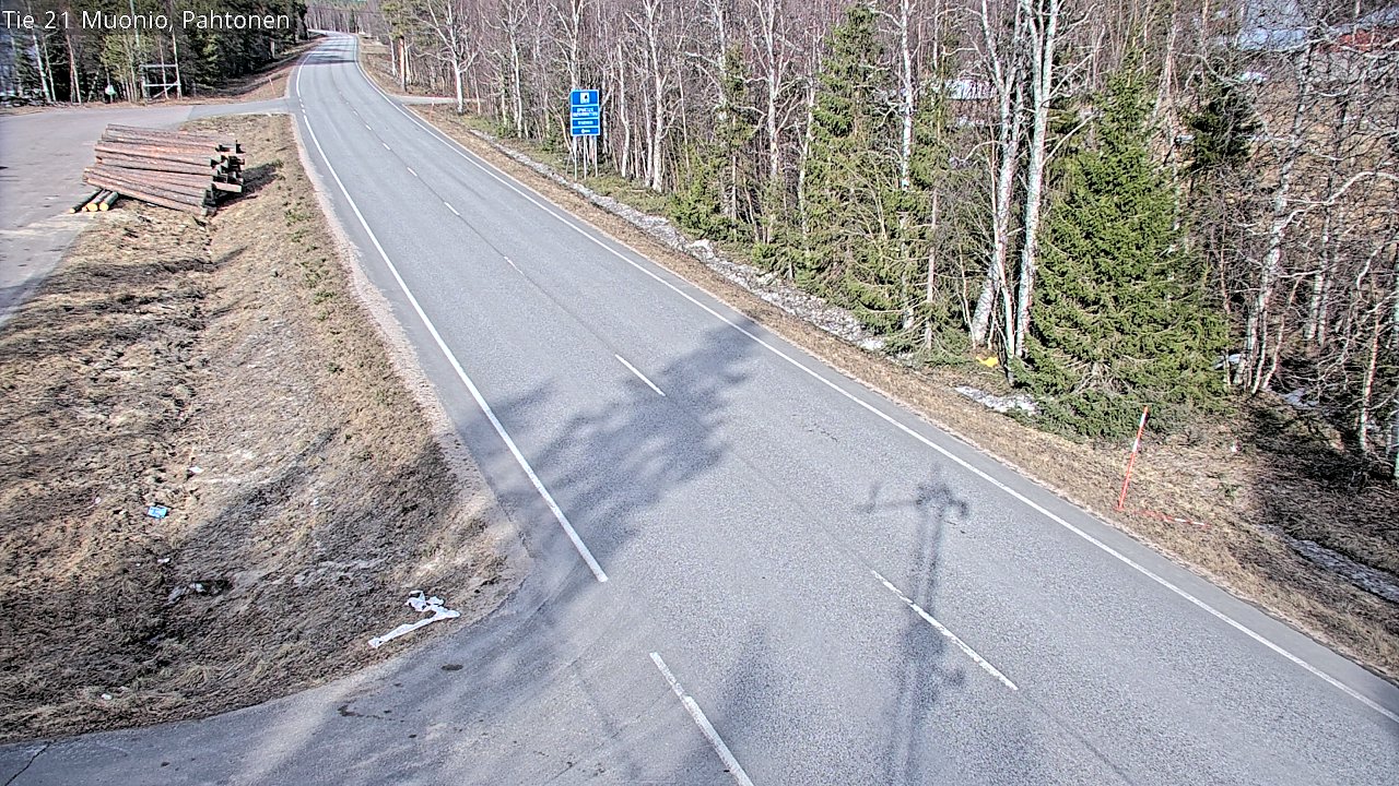 Kelikamerat Kuva Tie 21 Muonio Pahtonen, Muonio, Lappi