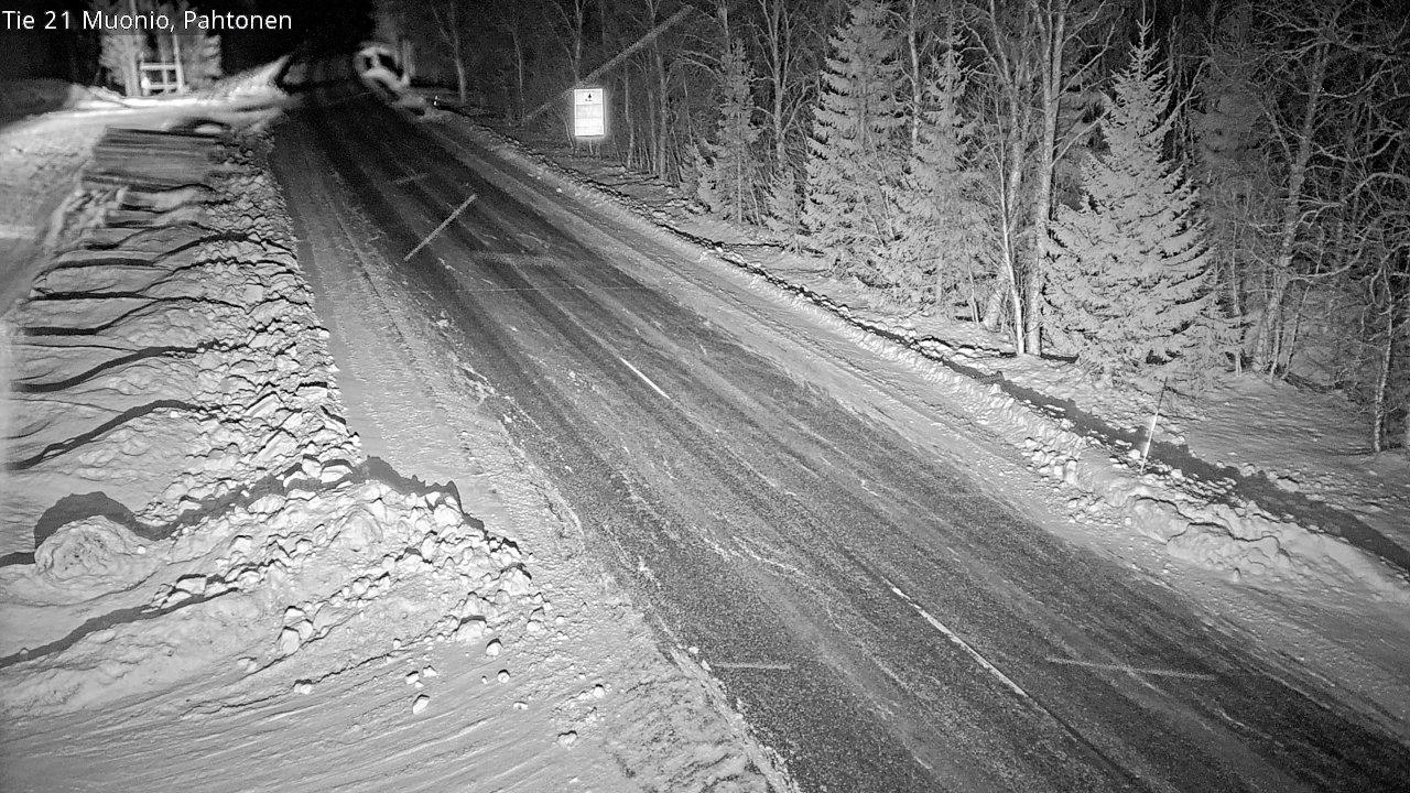 Kelikamerat Kuva Tie 21 Muonio Pahtonen, Muonio, Lappi