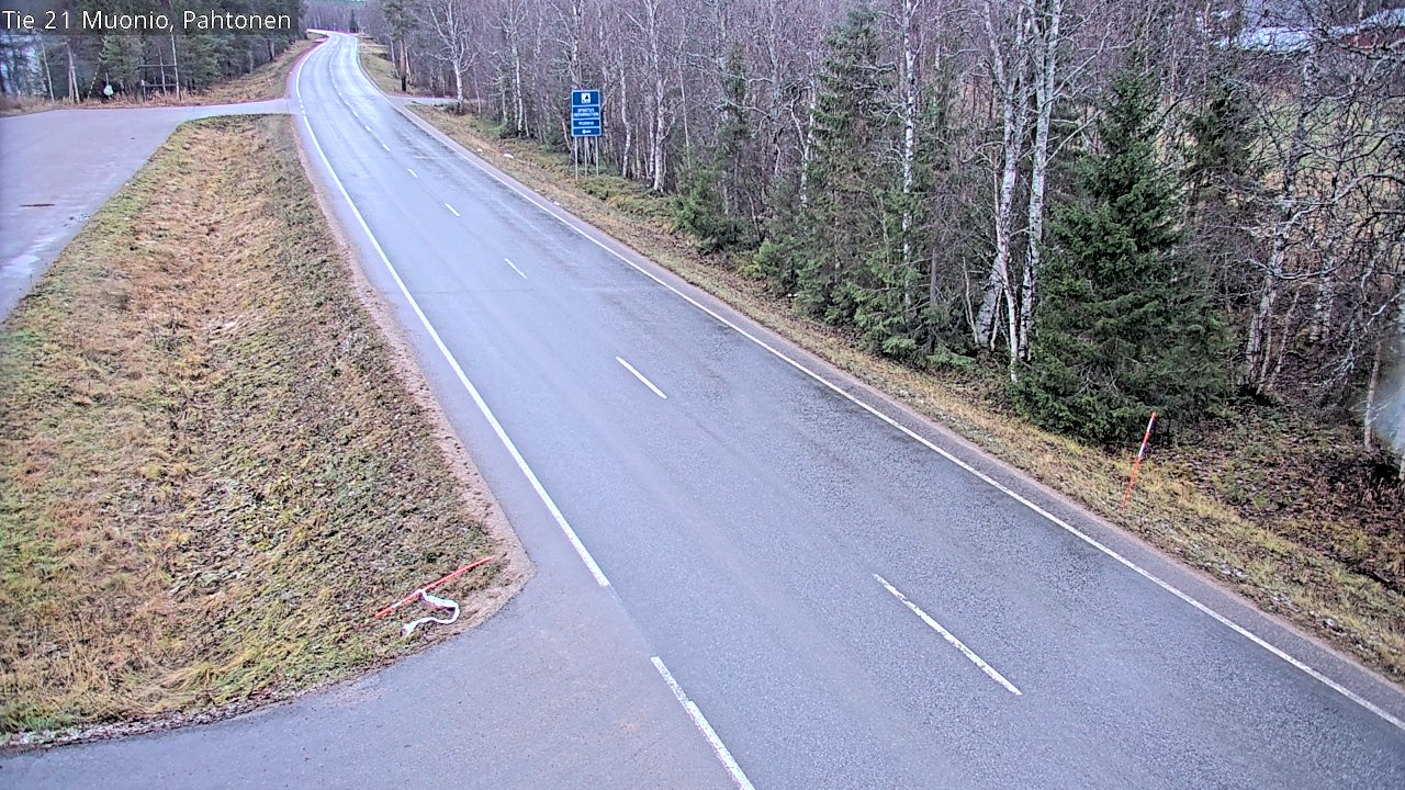 Kelikamerat Kuva Tie 21 Muonio Pahtonen, Muonio, Lappi