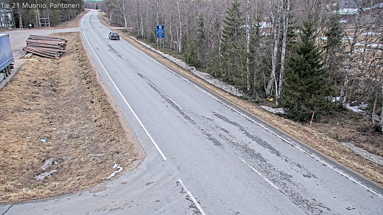 Kelikamerat Kuva Tie 21 Muonio Pahtonen, Muonio, Lappi