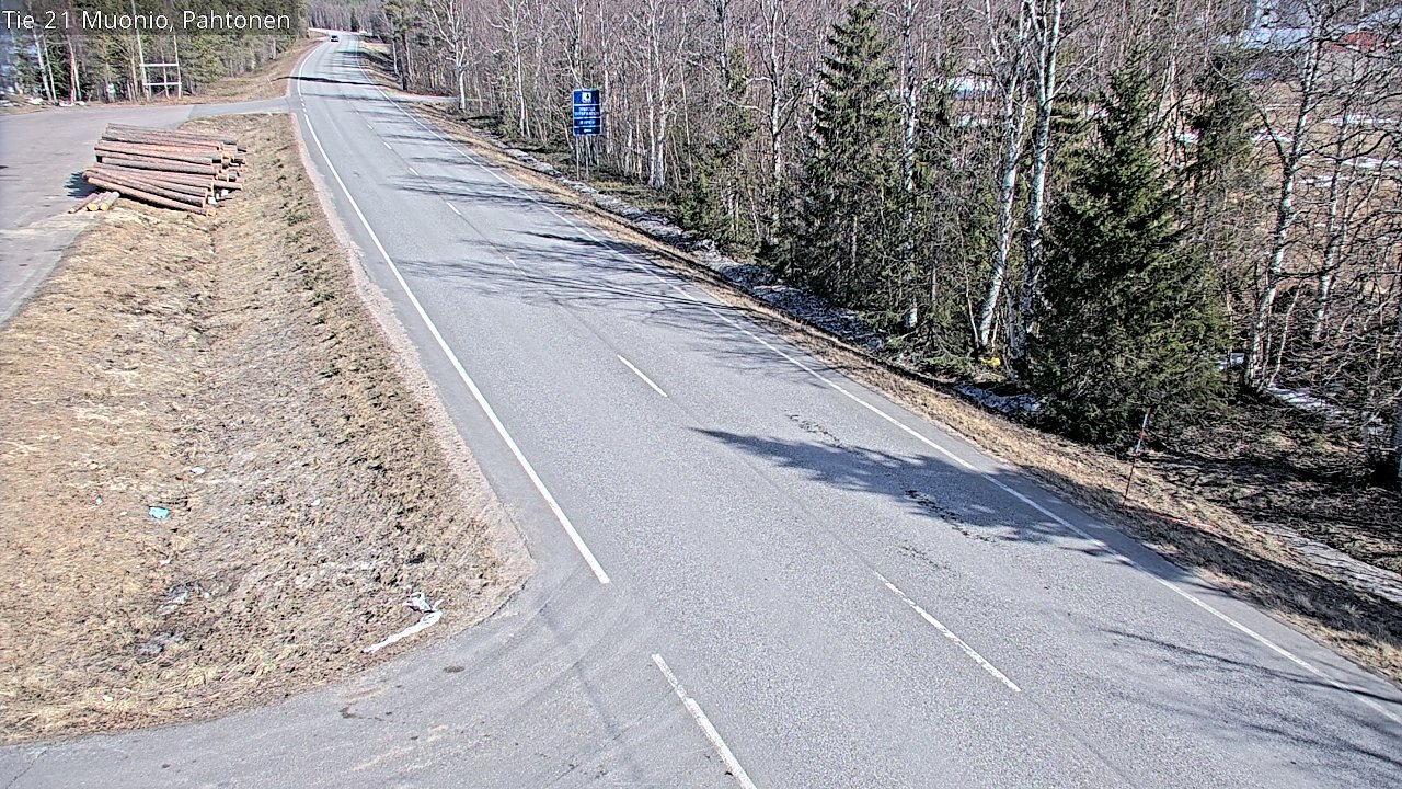 Kelikamerat Kuva Tie 21 Muonio Pahtonen, Muonio, Lappi