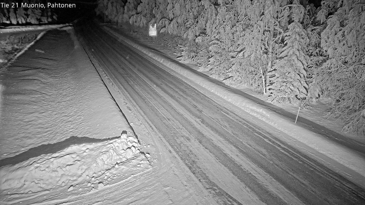 Kelikamerat Kuva Tie 21 Muonio Pahtonen, Muonio, Lappi