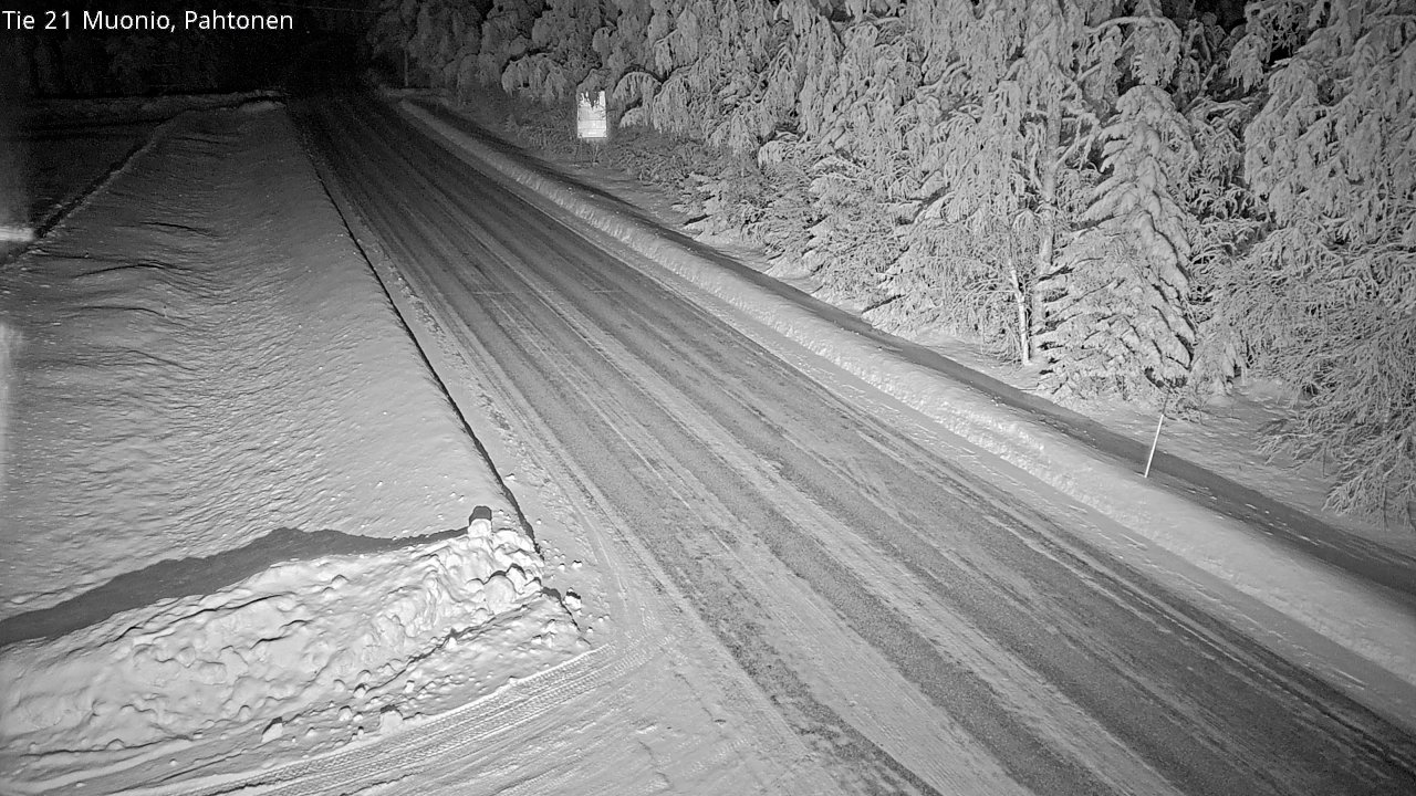 Kelikamerat Kuva Tie 21 Muonio Pahtonen, Muonio, Lappi