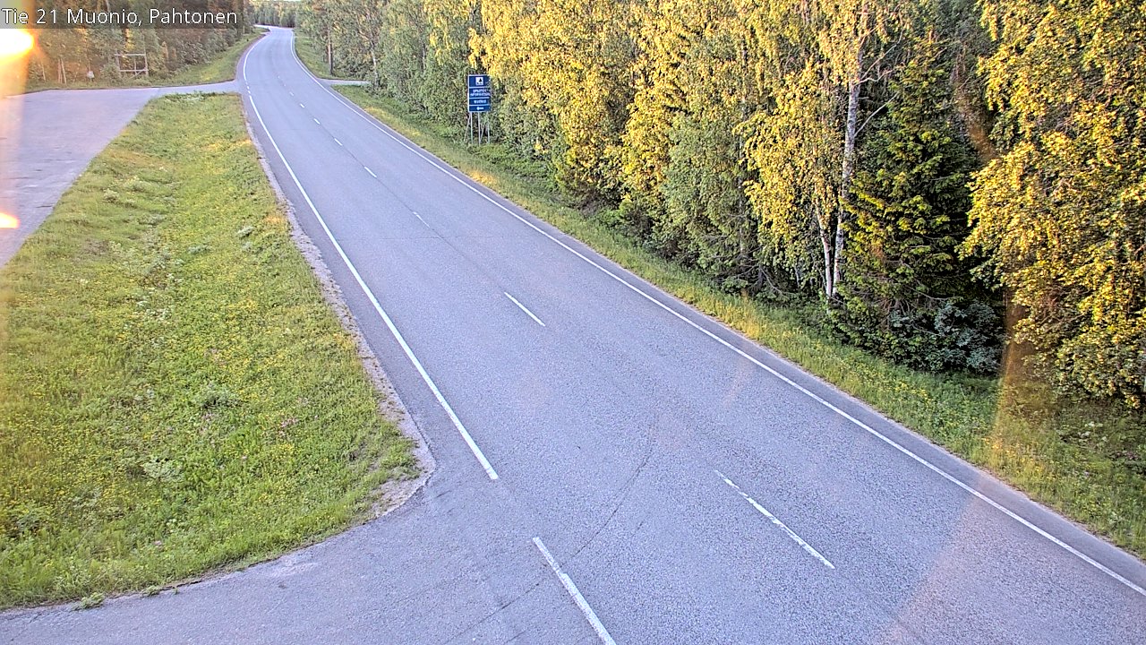 Kelikamerat Kuva Tie 21 Muonio Pahtonen, Muonio, Lappi