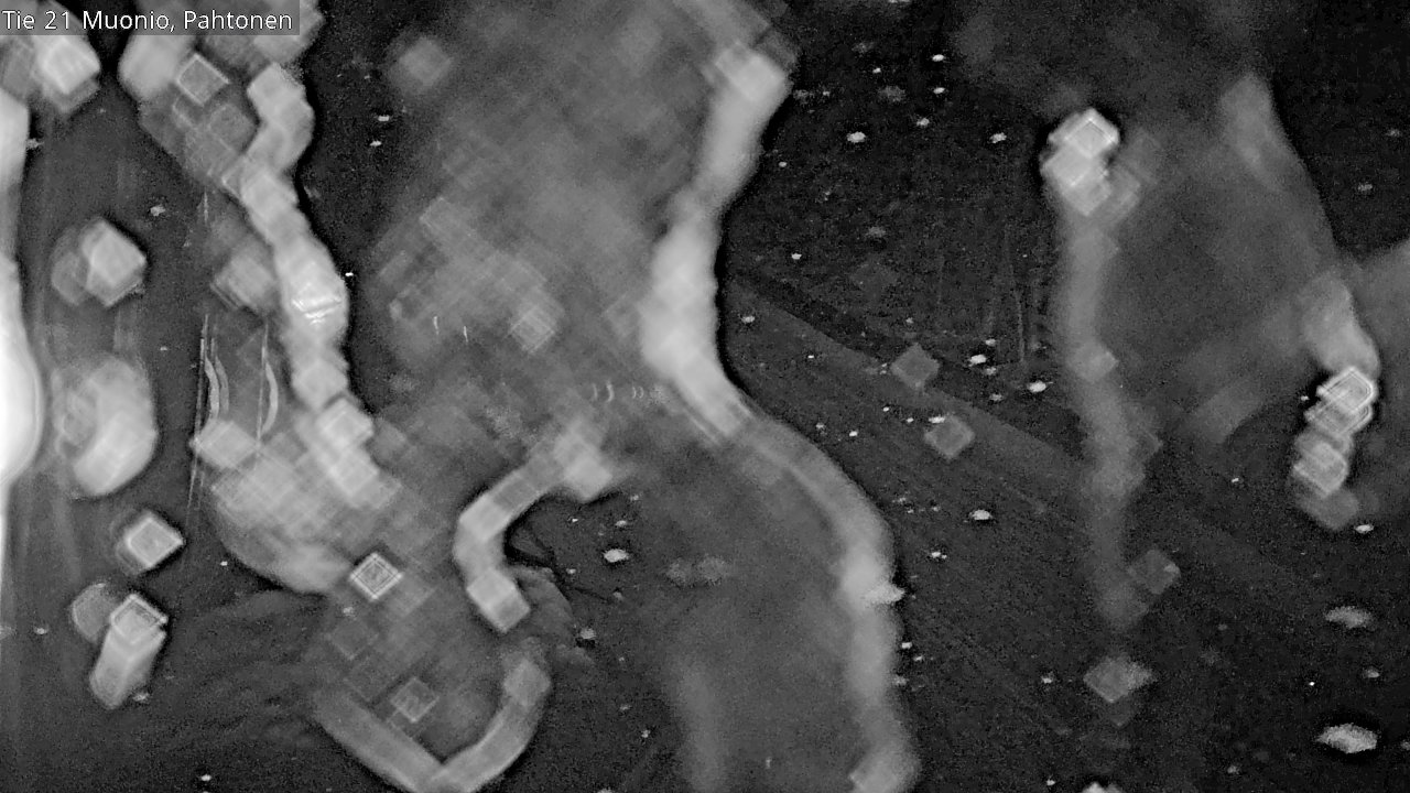 Weather Camera Image Väg 21 Muonio Pahtonen, Muonio, Lappi