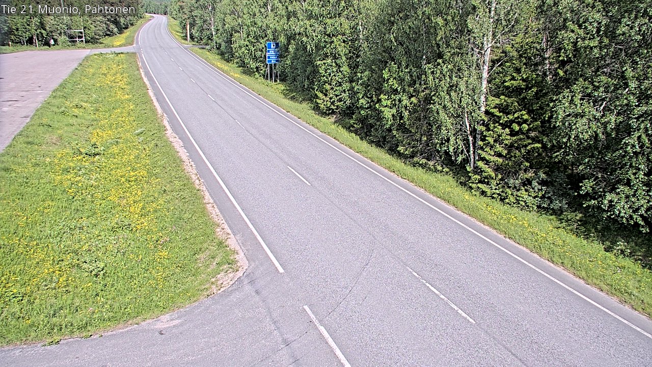 Kelikamerat Kuva Tie 21 Muonio Pahtonen, Muonio, Lappi