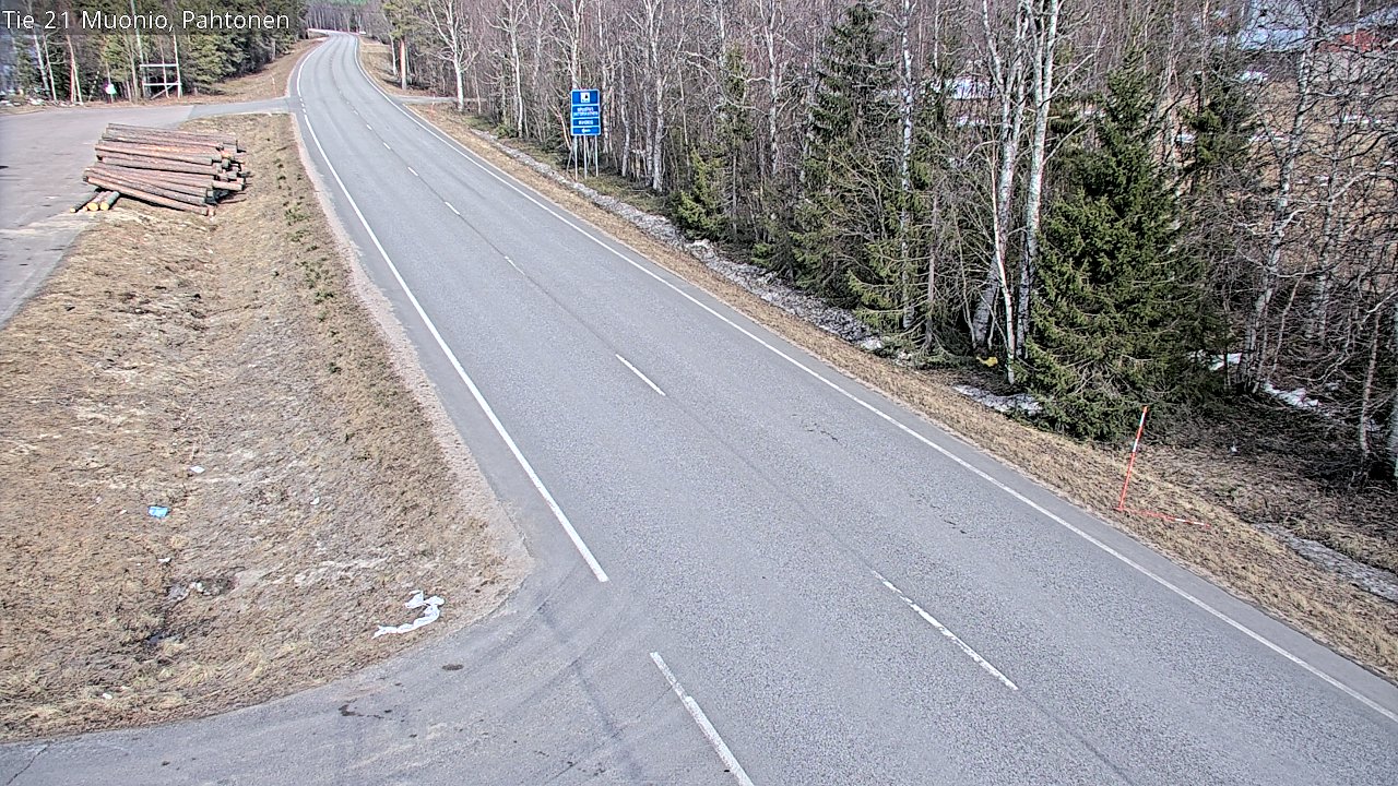 Kelikamerat Kuva Tie 21 Muonio Pahtonen, Muonio, Lappi