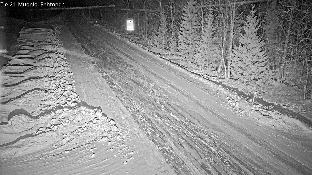 Kelikamerat Kuva Tie 21 Muonio Pahtonen, Muonio, Lappi