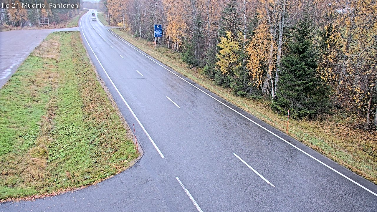 Kelikamerat Kuva Tie 21 Muonio Pahtonen, Muonio, Lappi