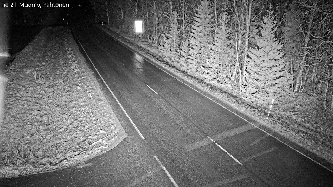 Kelikamerat Kuva Tie 21 Muonio Pahtonen, Muonio, Lappi