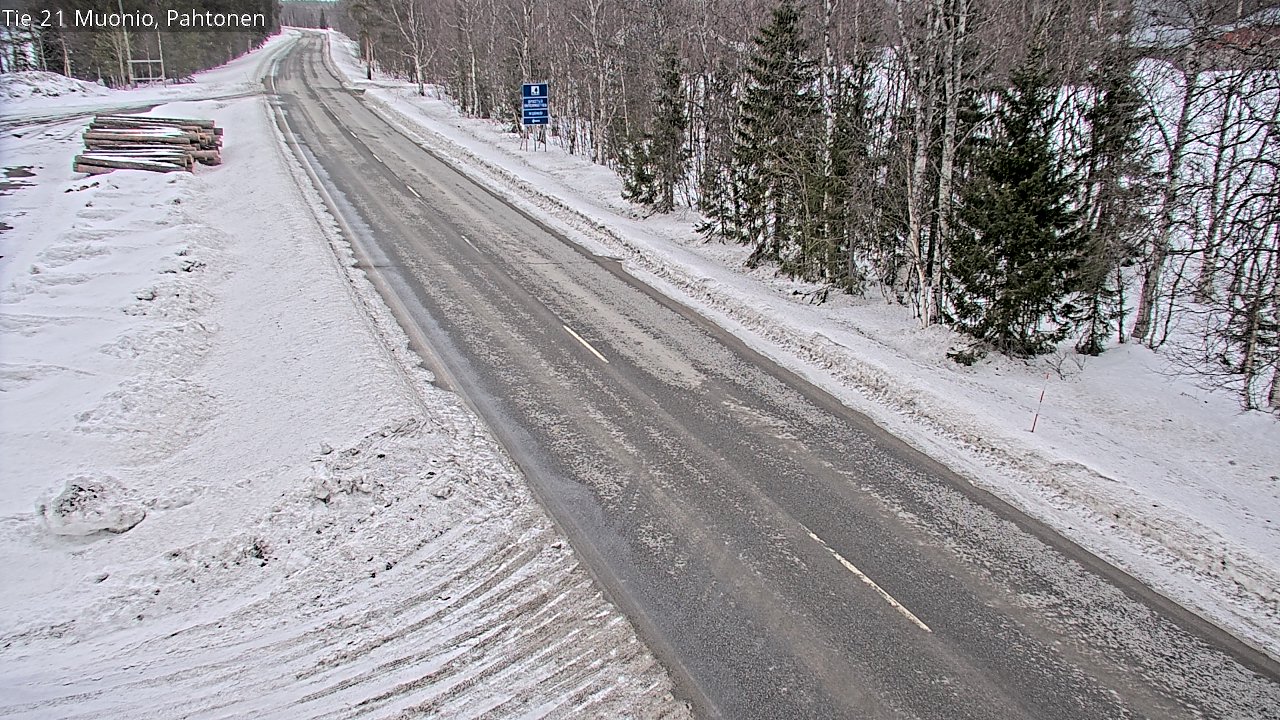 Kelikamerat Kuva Tie 21 Muonio Pahtonen, Muonio, Lappi