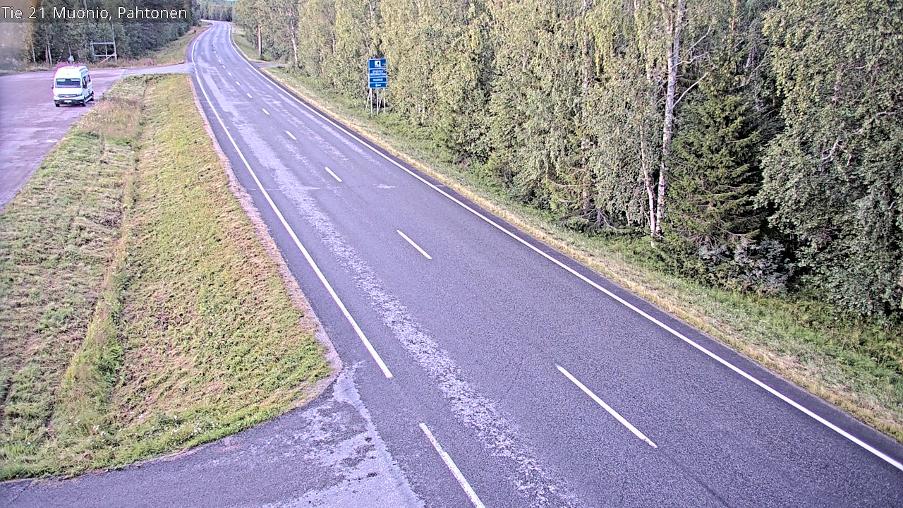 Kelikamerat Kuva Tie 21 Muonio Pahtonen, Muonio, Lappi