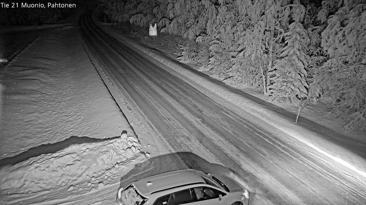 Kelikamerat Kuva Tie 21 Muonio Pahtonen, Muonio, Lappi