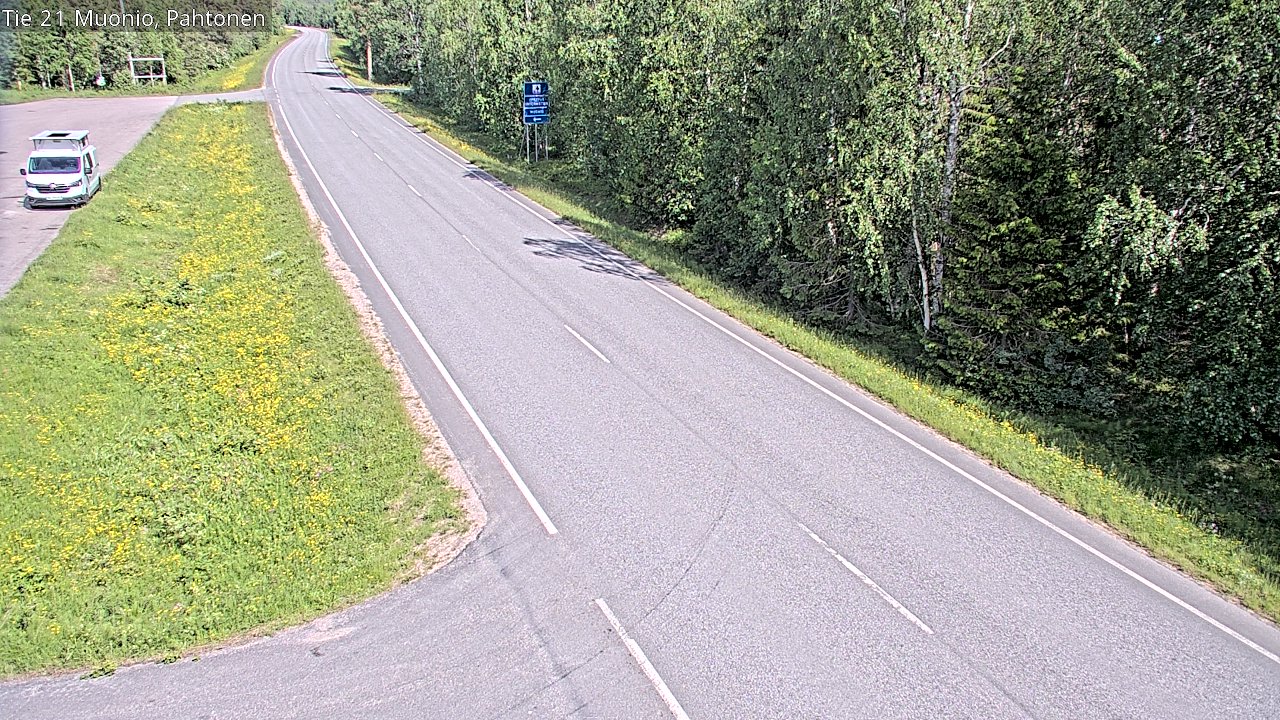Kelikamerat Kuva Tie 21 Muonio Pahtonen, Muonio, Lappi