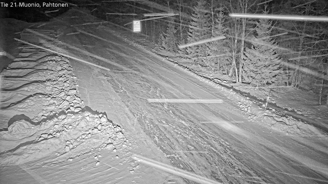 Kelikamerat Kuva Tie 21 Muonio Pahtonen, Muonio, Lappi