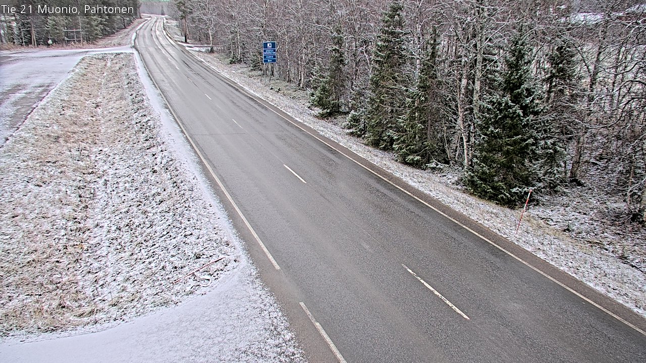 Kelikamerat Kuva Tie 21 Muonio Pahtonen, Muonio, Lappi