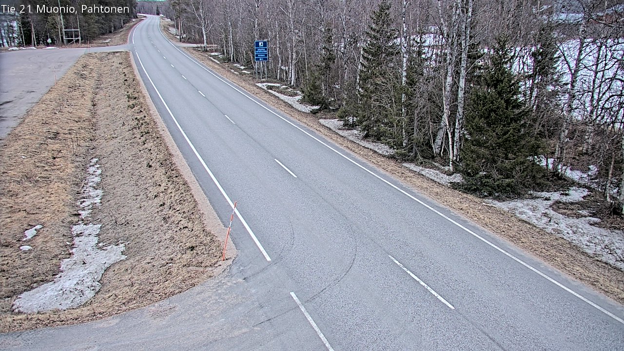 Kelikamerat Kuva Tie 21 Muonio Pahtonen, Muonio, Lappi
